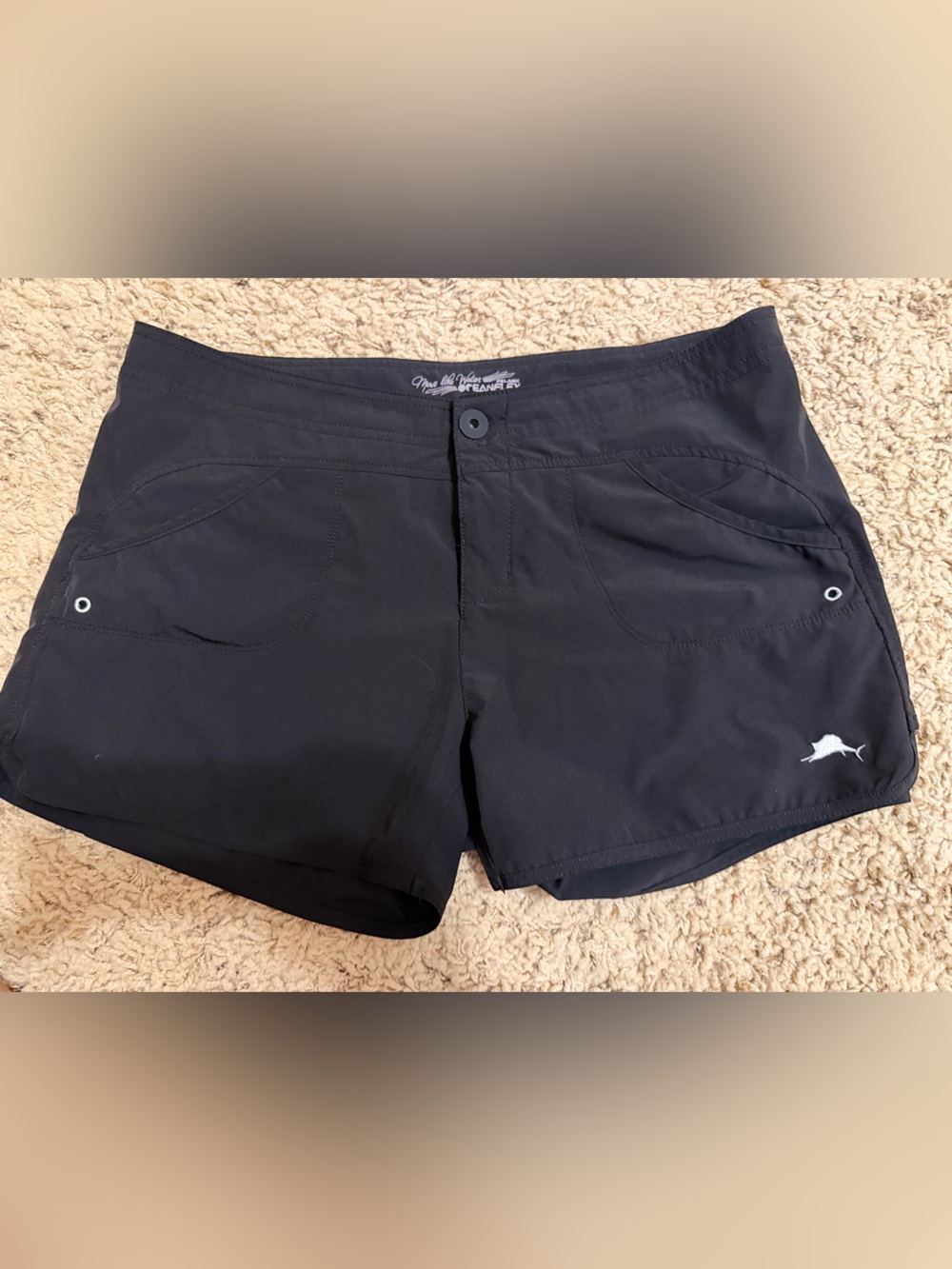 Pelagic Women's black Performance Shorts
